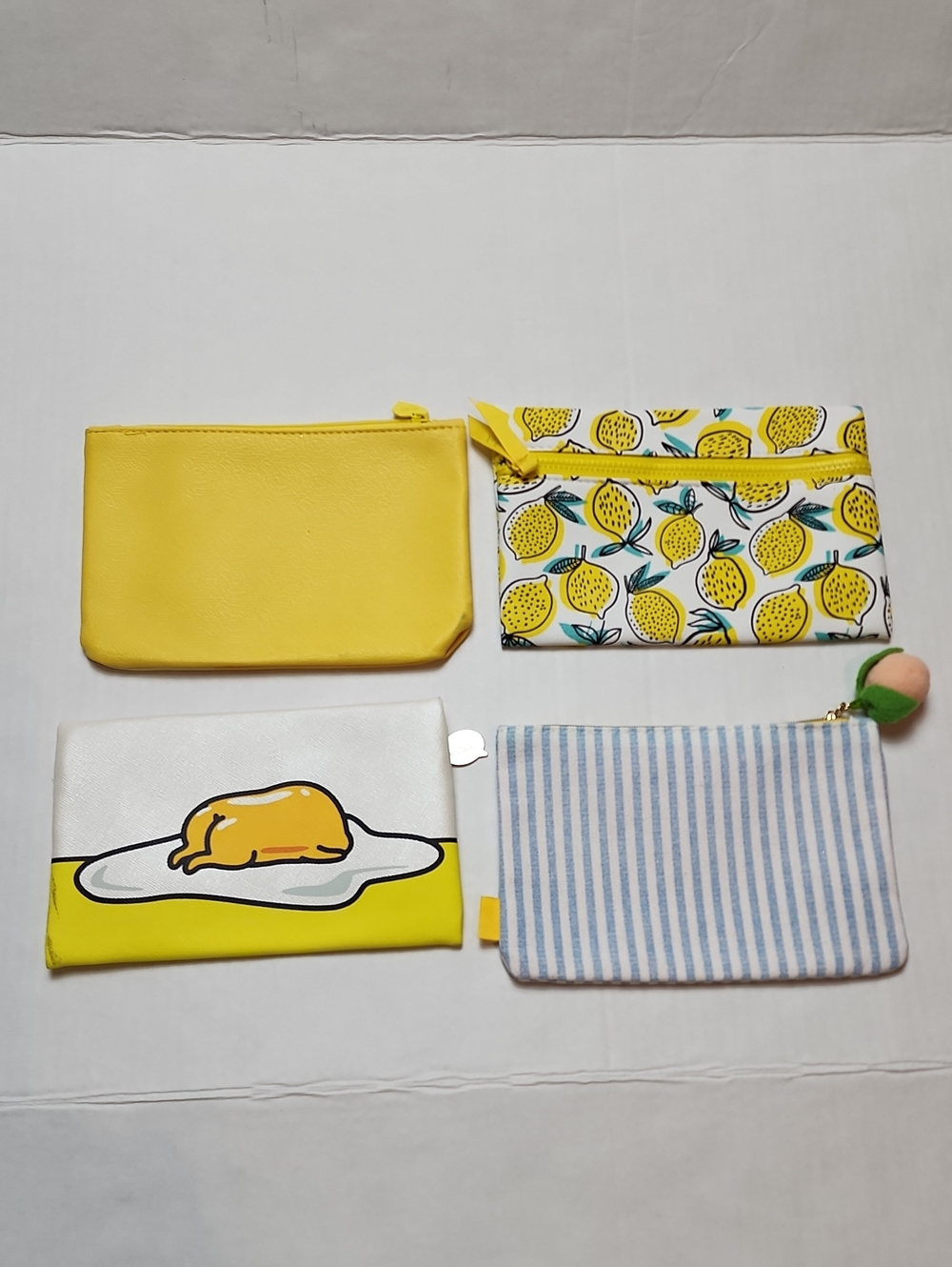ipsy Makeup Bag Bundle Lot - Yellow White Blue - Picture 3 of 3